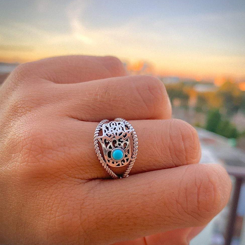 Fatima Turquoise Ring