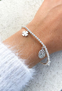 Silver Charms Bracelet