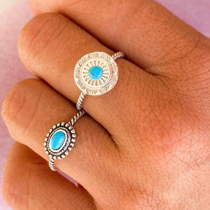 Boho Medal Ring