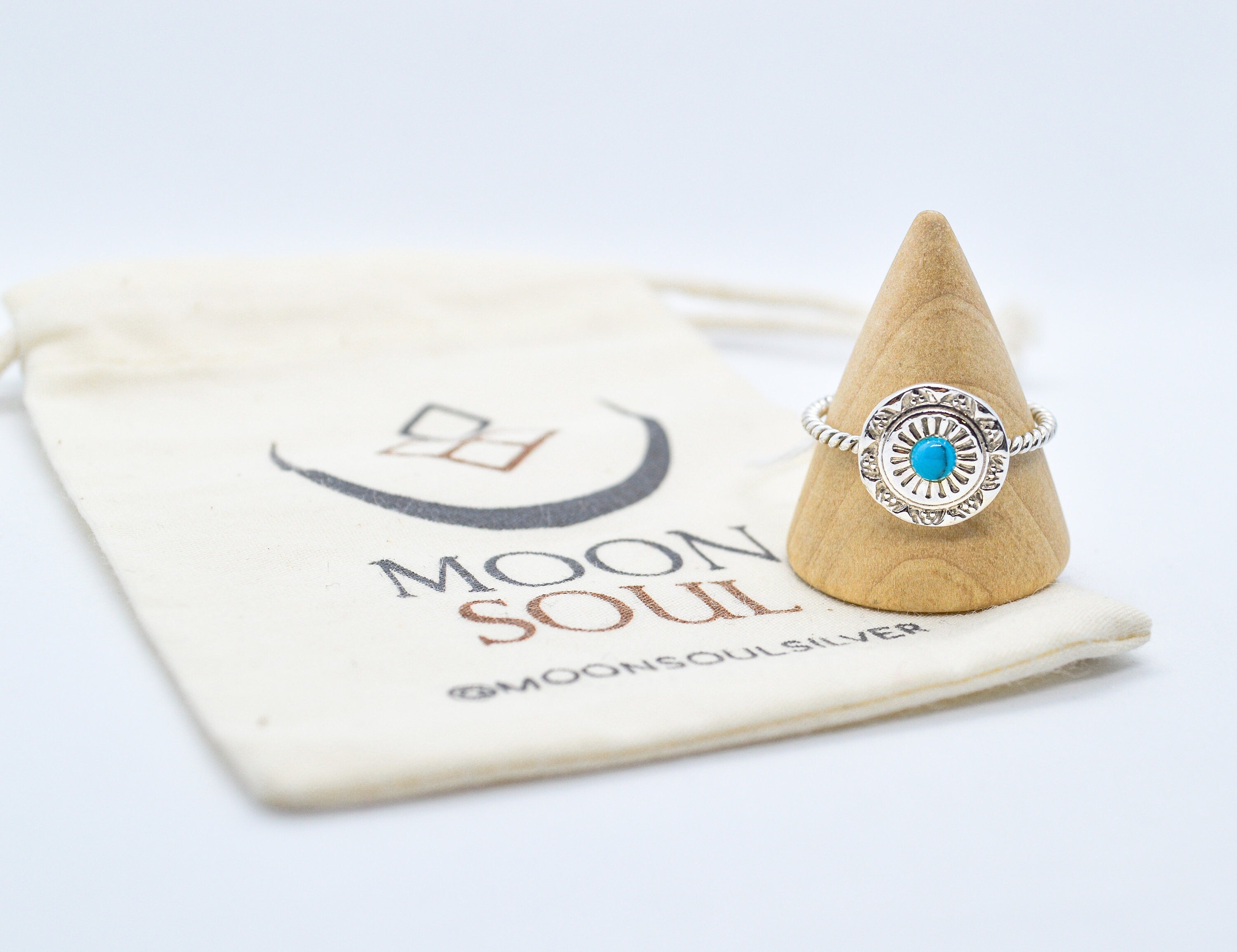 Boho Medal Ring