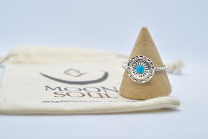 Boho Medal Ring