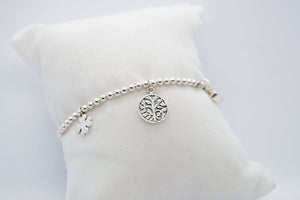 Silver Charms Bracelet