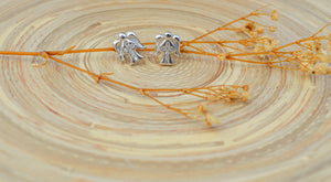 Guardian Angel Stud Earrings